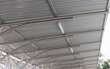 installing Round Bush metal roofing